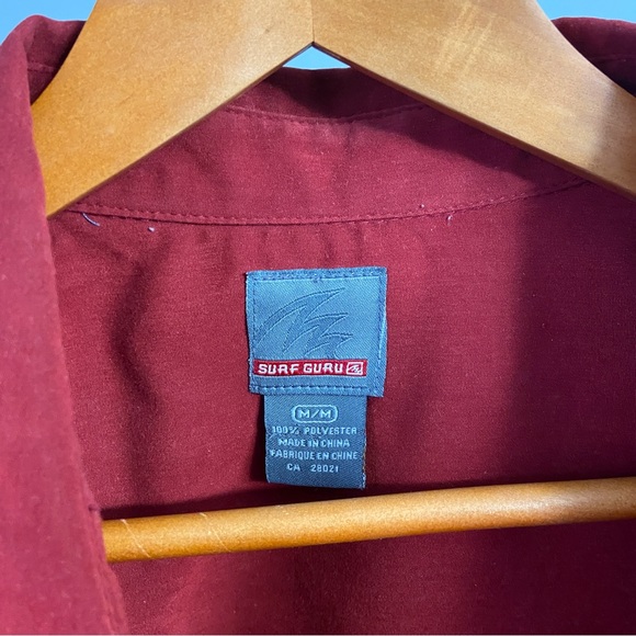 Red Button down T-shirts - Picture 3 of 4